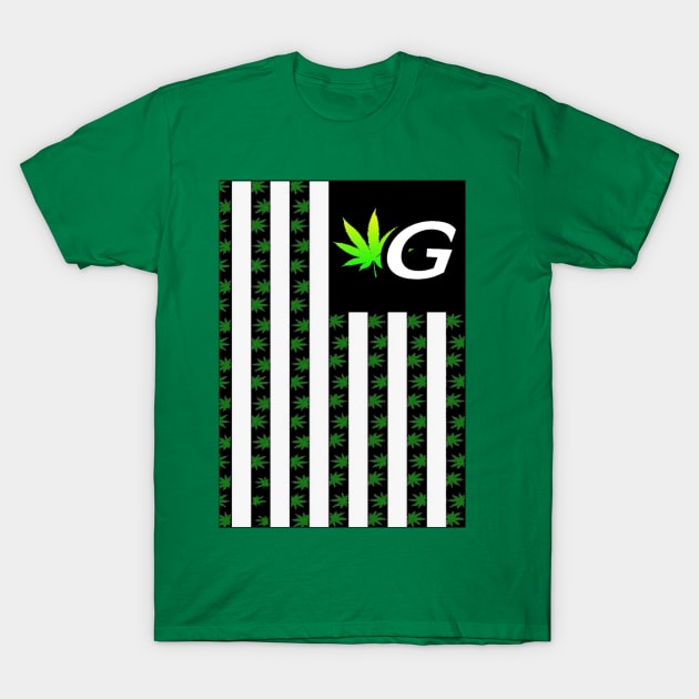 American Dank! T-Shirt by Global Dank Commission 